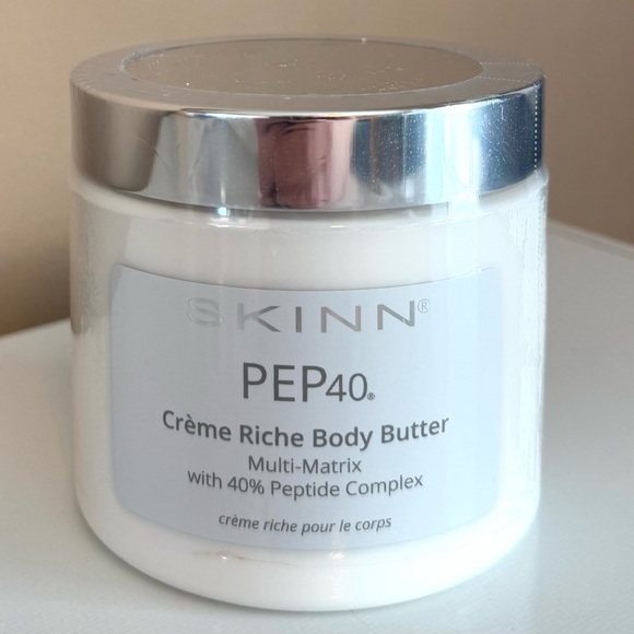 SKINN PEP 40 CREME RICHE BODY BUTTER 16 OZ MULTI-MATRIX PEPTIDE COMPLEX SEALED